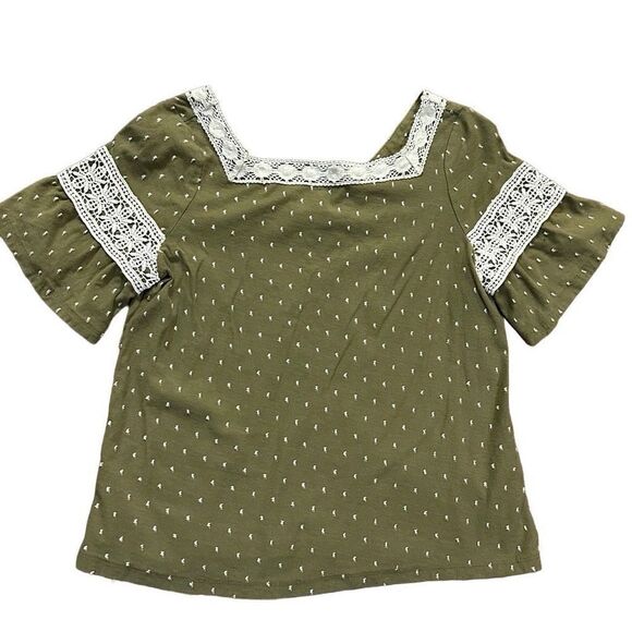 Maeve Venezia Textured Lace Top Sz XS - Picture 5 of 11